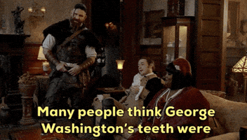 Awkward George Washington GIF by CBS