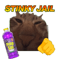 Stinky Sticker by Pine-Sol