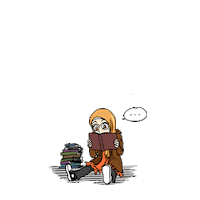 Stud-Ease peace book manga study Sticker