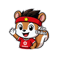 Football Hello Sticker by VietGoal
