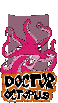 Doctor Octopus Spiderman Sticker