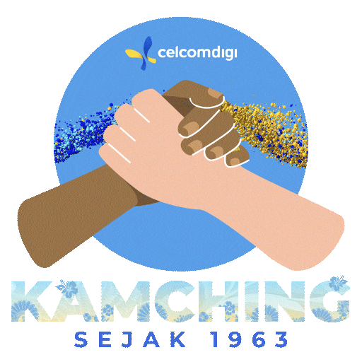 Celcomdigi Hari Malaysia 2025 Sticker by CelcomDigi