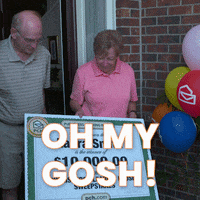 Oh My Gosh Surprise GIF by Publishers Clearing House
