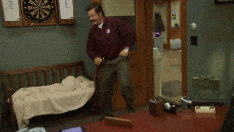 Parks And Rec Dancing GIF