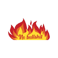 Fire Burn Sticker by TRAFFIT