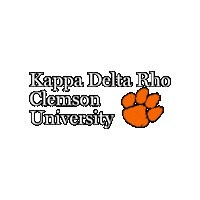 Clemson University Zoom Sticker by Kappa Delta Rho