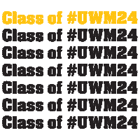 College Class Of 2024 Sticker by UW-Milwaukee