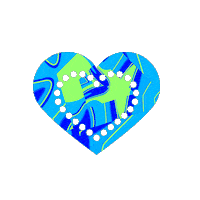 In Love Heart Sticker