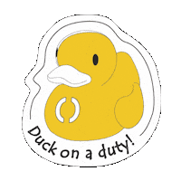Transporeon_global yellowduck transporeon transporeonduck duckonaduty Sticker