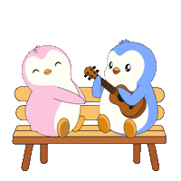 I Love You Penguin Sticker by Pudgy Penguins