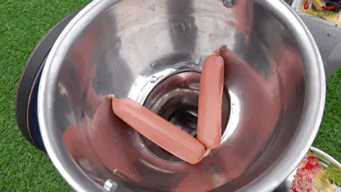 ExperimenMeatGrinder giphyupload funny meat experiment GIF