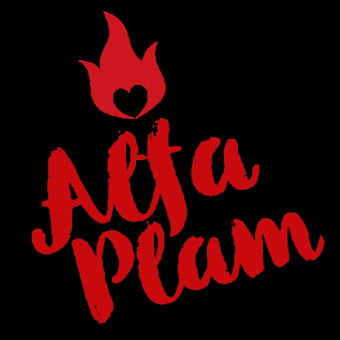 AlfaPlam giphygifmaker srce vatra alfaplam GIF