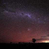 matjoez australia timelapse night sky star photography GIF