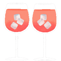 Aperol Spritz Cheers Sticker