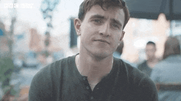 Normal People Shrug GIF by BBC Three