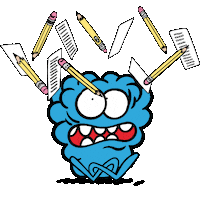 stressed work Sticker by Jolly Rancher