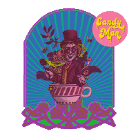Candyman Sticker by Nightjar Coffee