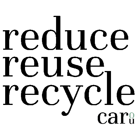 Recycle Reduce Sticker by carou - the secondhand concept