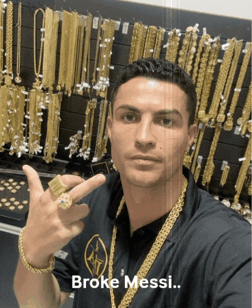 Cristiano Ronaldo Gang GIF