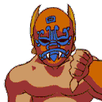 Lucha Libre No Sticker by Guerrero Maya