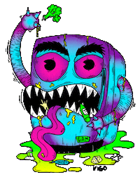 Food Zombie Sticker