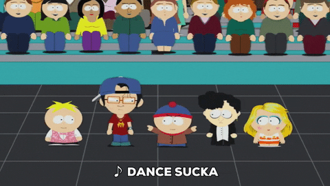 stan marsh dance GIF by South Park 