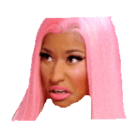 nicki minaj no STICKER by imoji