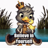 Believe In Yourself Wisdom GIF by sirduckbeth