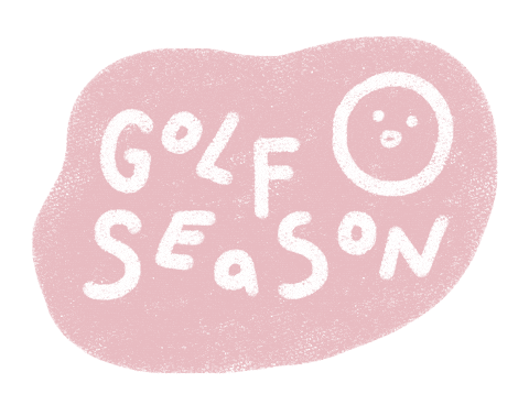 Summer Pink Sticker by Catharina Stewart