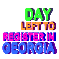 Register To Vote Voter Registration Sticker by Creative Courage