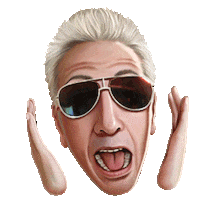 Poker Face Reaction Sticker by GGPoker