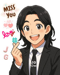Love You Clover Sticker