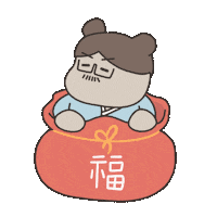 Korea 새해 Sticker