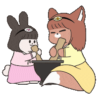 Korea 설날 Sticker