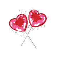 Lollipop Hearts Sticker by L'Atelier Joone