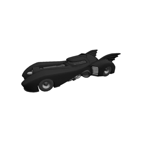 SketchUp design 3d car batman Sticker