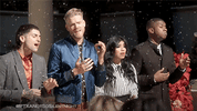kelly clarkson christmas GIF by Pentatonix – Official GIPHY