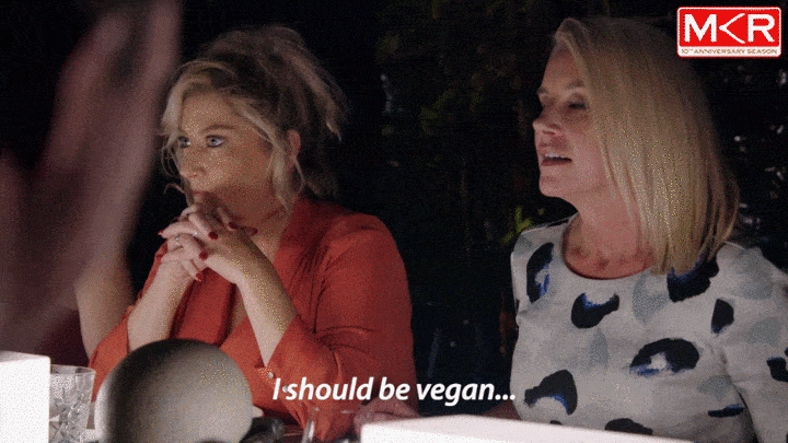 vegan anne GIF by My Kitchen Rules