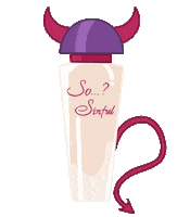 SoFragrance devil perfume fragrance mist Sticker