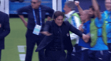 italia conte GIF by Sporza