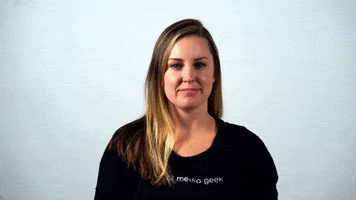 RockCityGeek excited coffee thumbs up happy dance GIF