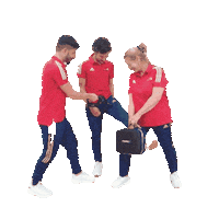 LUCvolleyball help volleyball physio luc Sticker