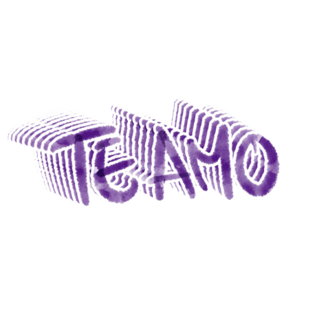 Love You Text Sticker