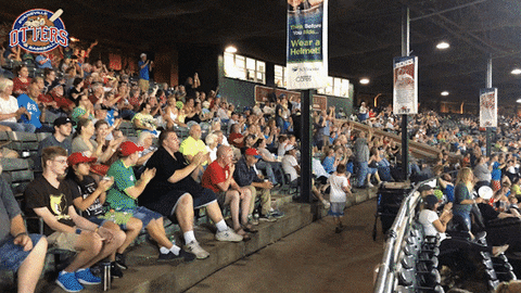 EvansvilleOtters giphyupload happy fun excited GIF