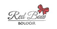 redbowboudoir red bow redbow red boudoir redbow boudoir Sticker