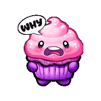 Disbelief What Sticker by Candy Kult Land