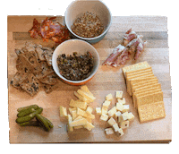 Food Voting Sticker by #GoVote