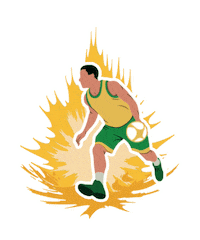 Ganabet sports basketball baloncesto deportes Sticker
