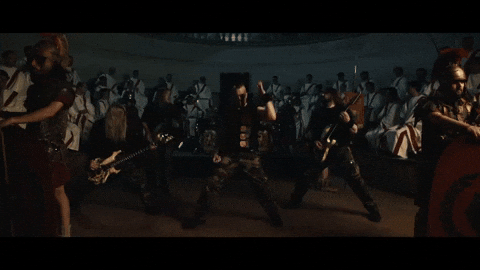 Music Video Jump GIF by Sabaton