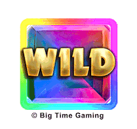 Rainbow Glitter Sticker by Big Time Gaming